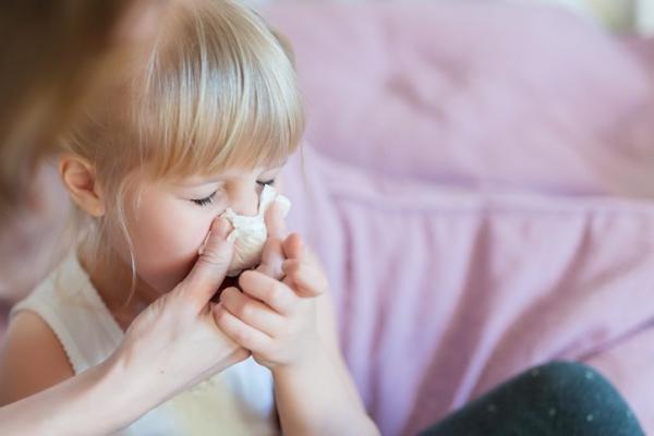 gripe en niños