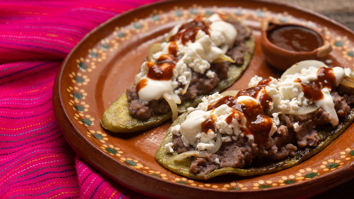Huaraches, comida tradicional mexicana